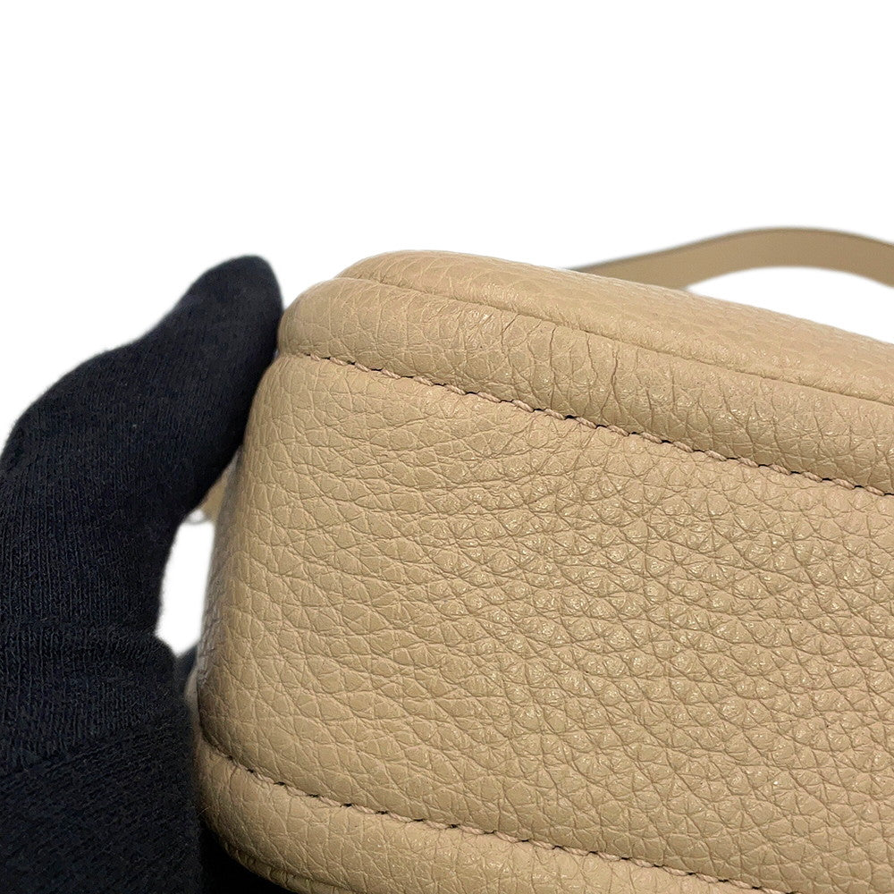 PRADA Vitello Dino Shoulder Bag Sand1BH192_2DKV_F02YP_V_3OO Leather