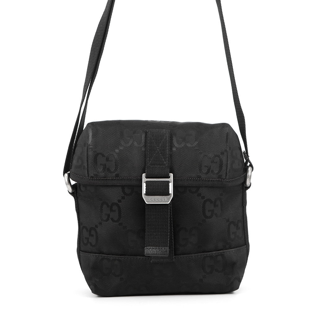 GUCCI Off the Grid Shoulder Bag Black643858 GGNylon
