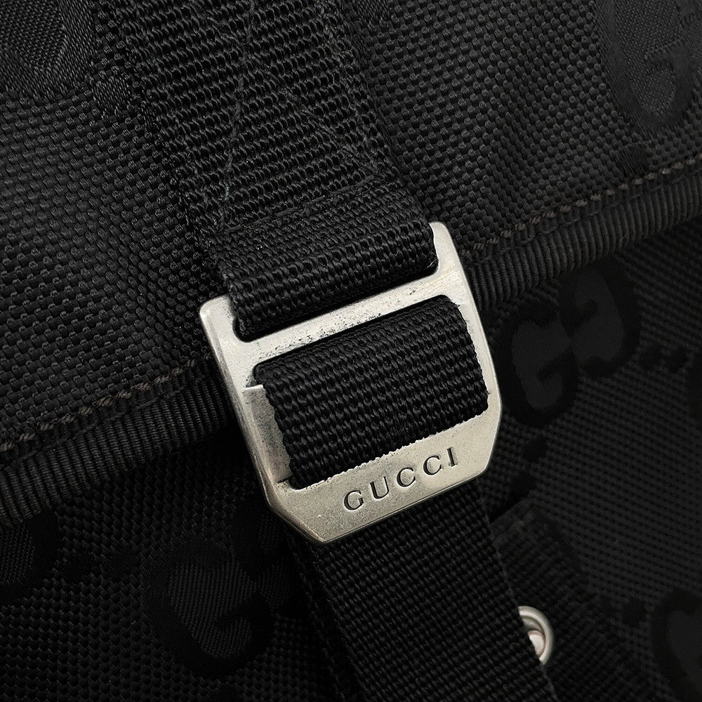 GUCCI Off the Grid Shoulder Bag Black643858 GGNylon