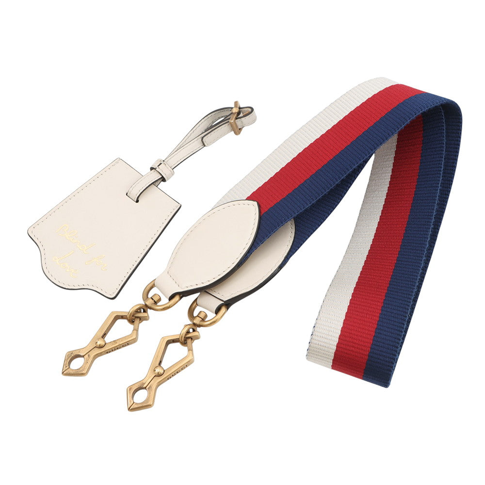 GUCCI Queen Margaret 2-Way Handbag Ivory476541 Leather