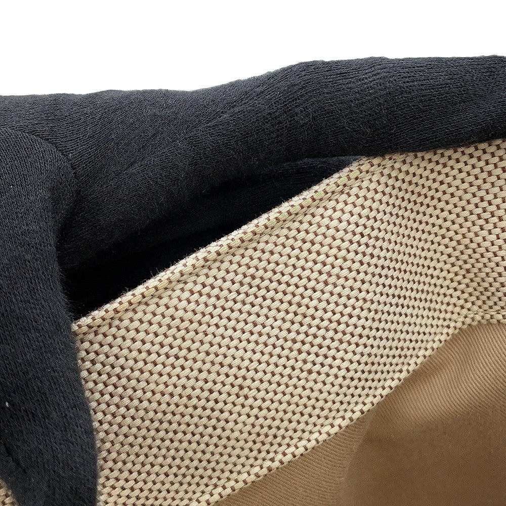 Chloe Woody Tote Bag White/BrownCHC22AS383I2690U Canvas Calf Leather