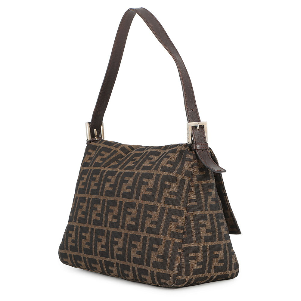 FENDI Zucca mamma bucket Brown26325 Canvas