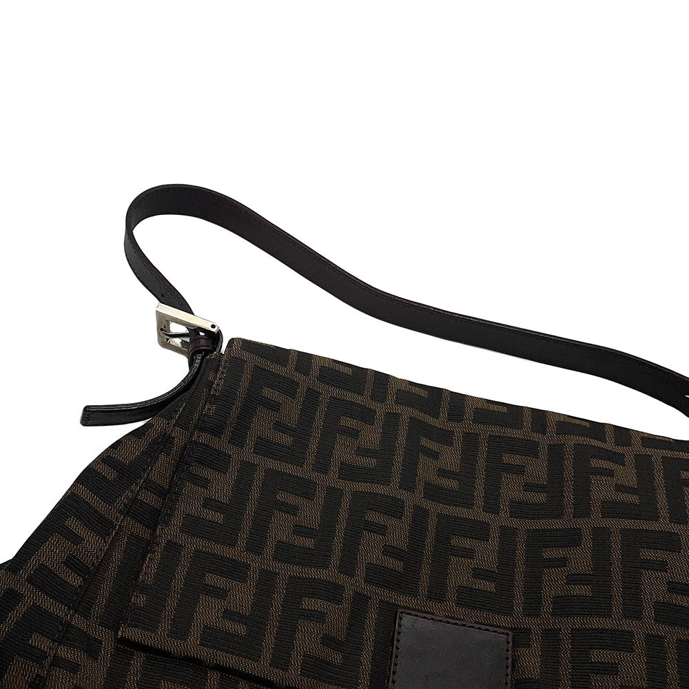 FENDI Zucca mamma bucket Brown26325 Canvas