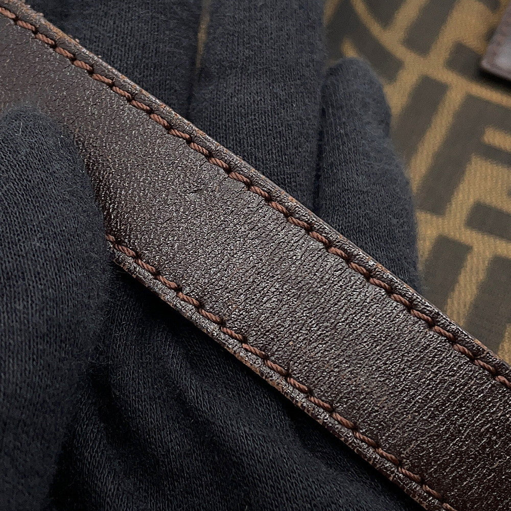 FENDI Zucca mamma bucket Brown26325 Canvas