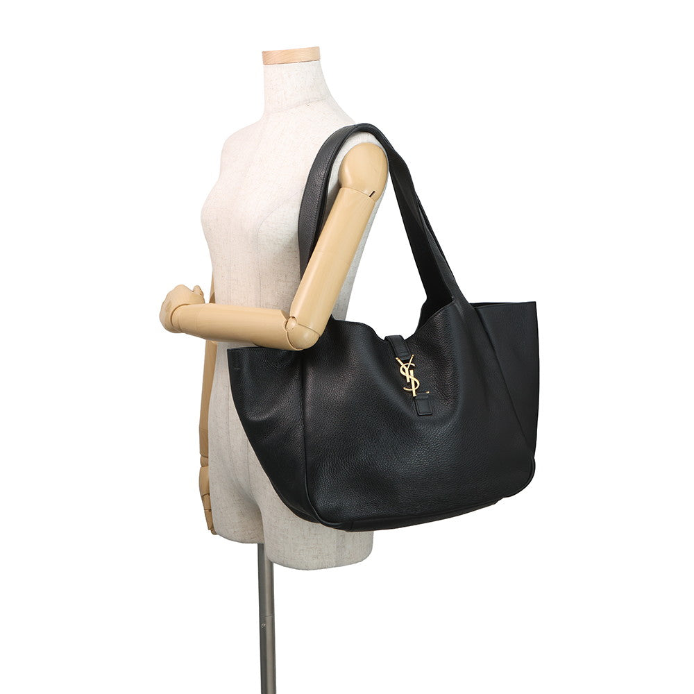 SAINT LAURENT PARIS LE 5-7 BEA Tote Black763435AADUU1000 Soft Deer Leather