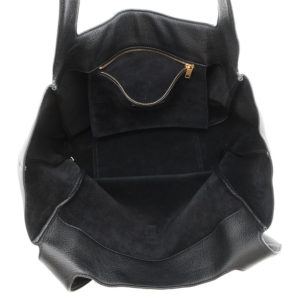 SAINT LAURENT PARIS LE 5-7 BEA Tote Black763435AADUU1000 Soft Deer Leather