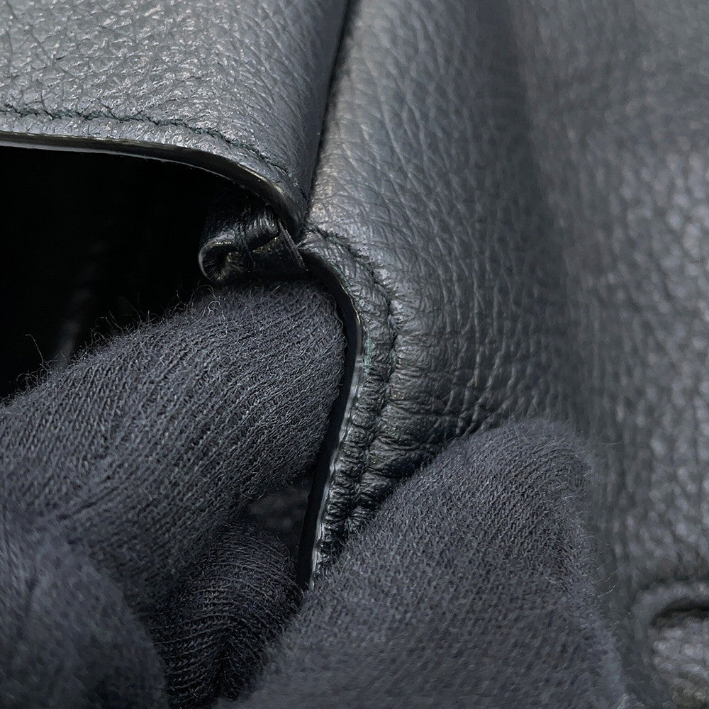 SAINT LAURENT PARIS LE 5-7 BEA Tote Black763435AADUU1000 Soft Deer Leather
