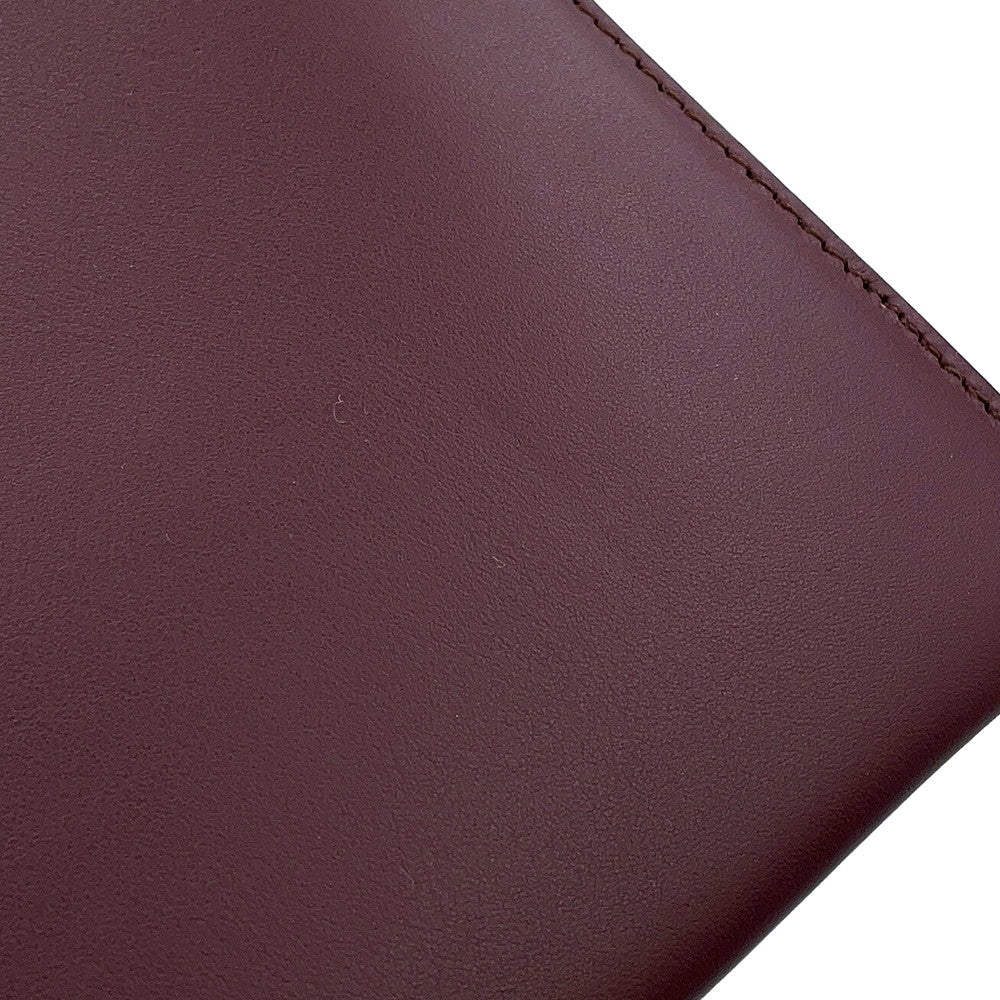 Ferragamo Gancini Shoulder Bag Wine21I013 724605 Leather
