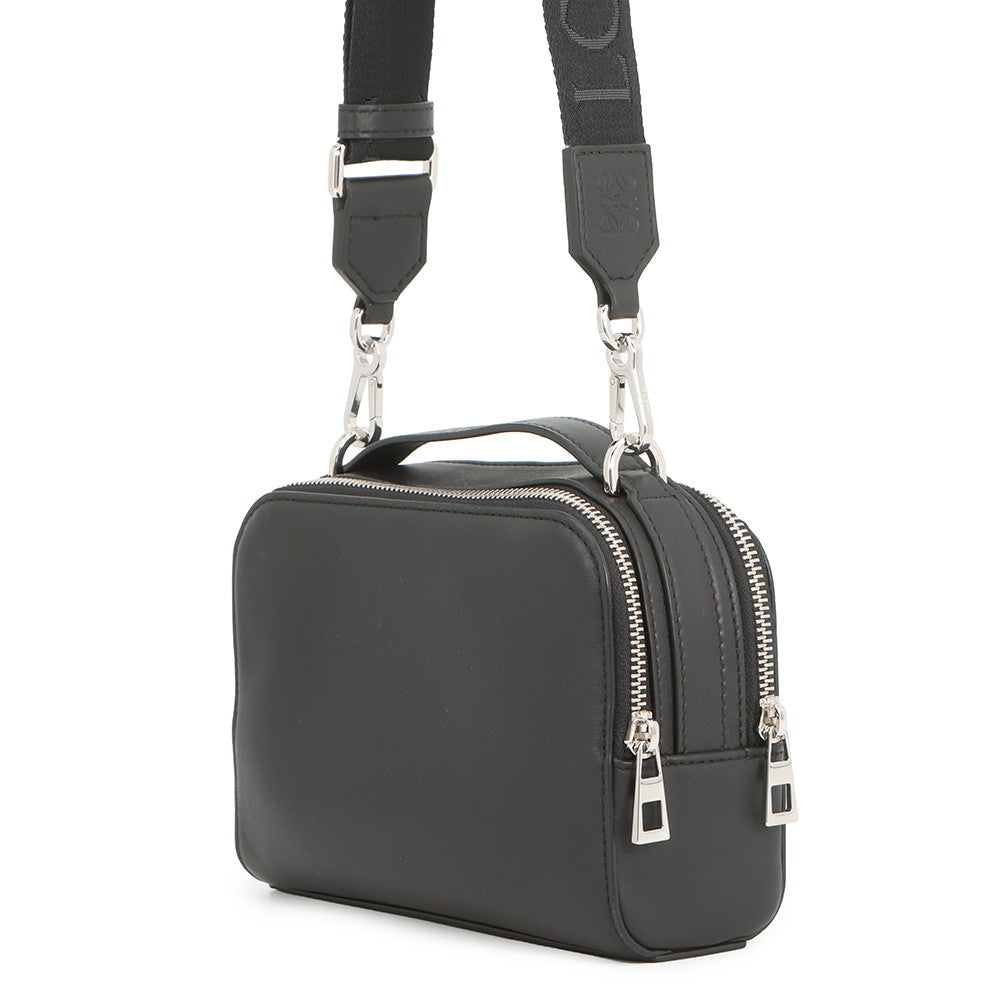 LOEWE Camera Crossbody Bag BlackC565R41X05 Calf Leather Size Mini