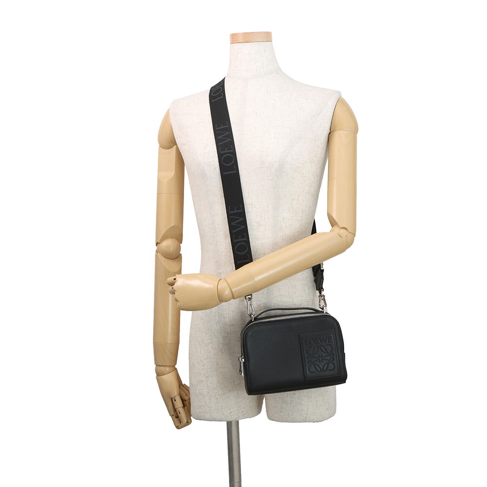 LOEWE Camera Crossbody Bag BlackC565R41X05 Calf Leather Size Mini
