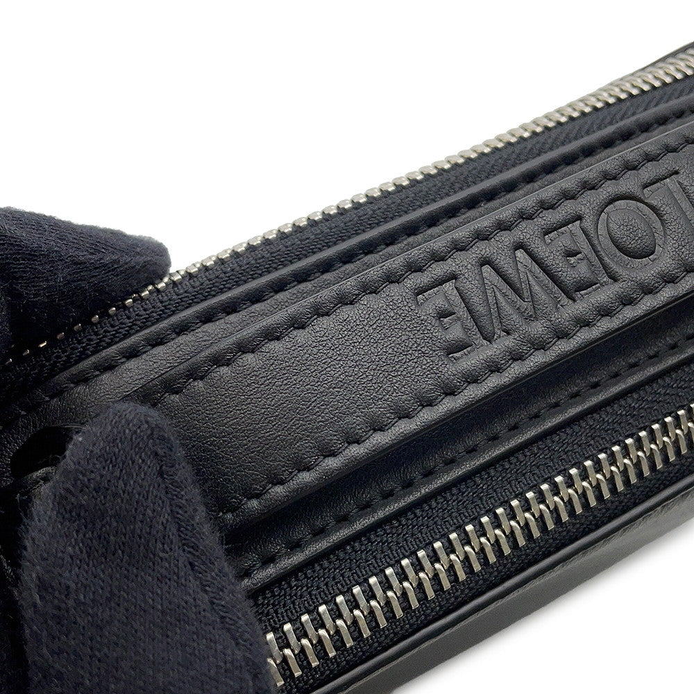 LOEWE Camera Crossbody Bag BlackC565R41X05 Calf Leather Size Mini