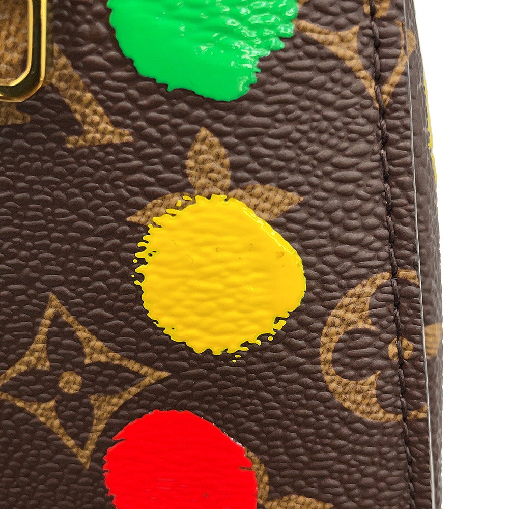 LOUIS VUITTON LVxYK Pochette Metis Brown/MulticolorM46384 Monogram Painted Dot Size MM