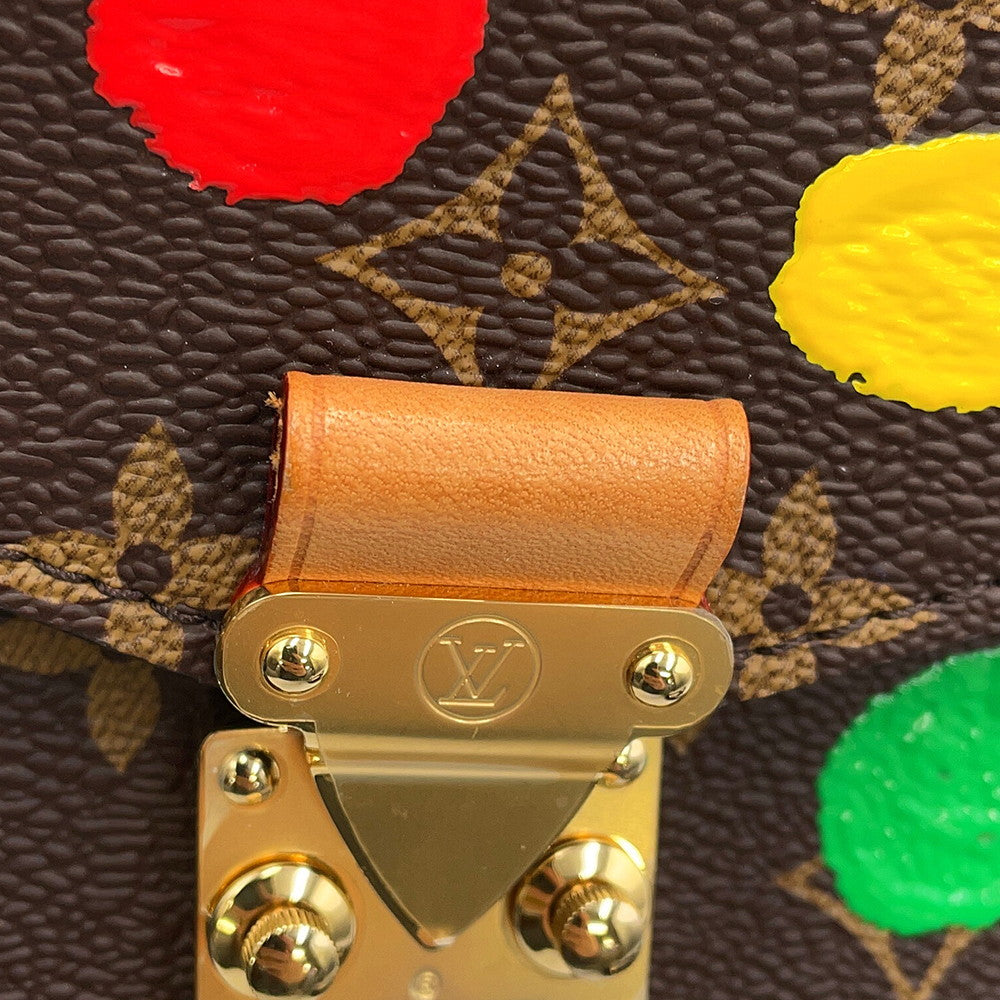 LOUIS VUITTON LVxYK Pochette Metis Brown/MulticolorM46384 Monogram Painted Dot Size MM