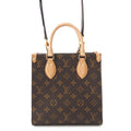 LOUIS VUITTON Sac Plat BrownM45847 Monogram Size BB