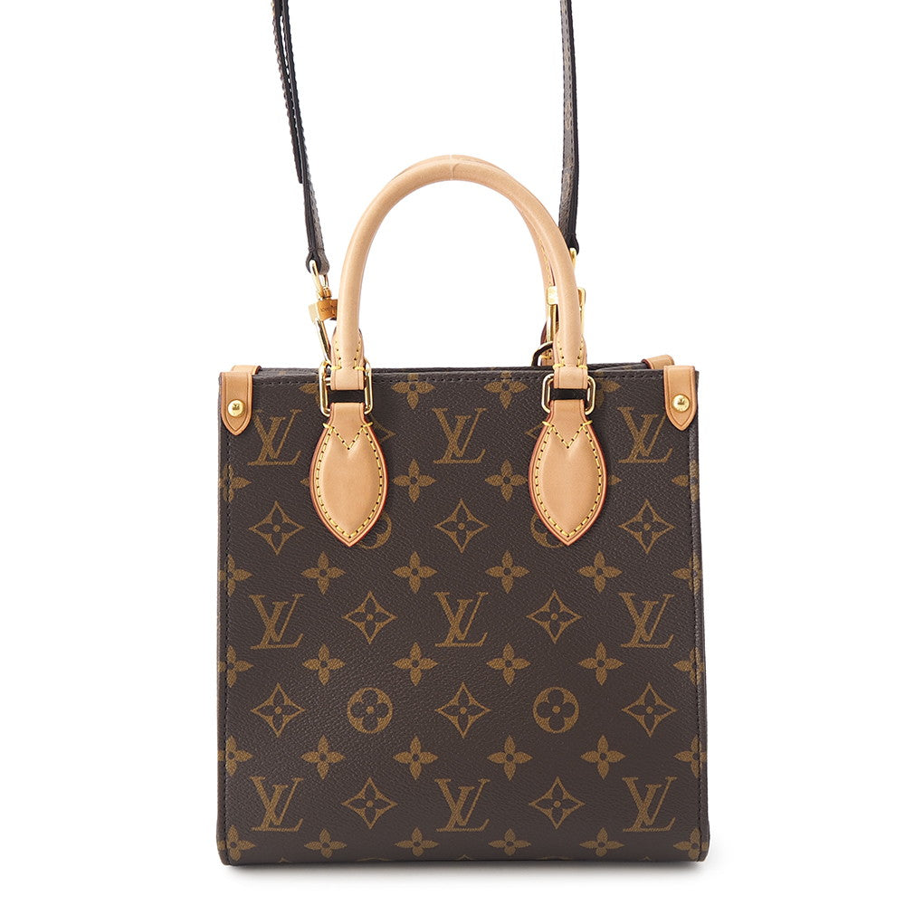 LOUIS VUITTON Sac Plat BrownM45847 Monogram Size BB