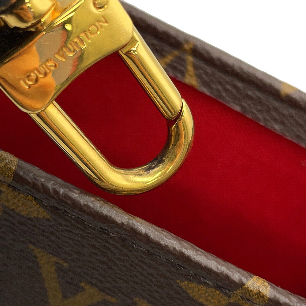LOUIS VUITTON Sac Plat BrownM45847 Monogram Size BB