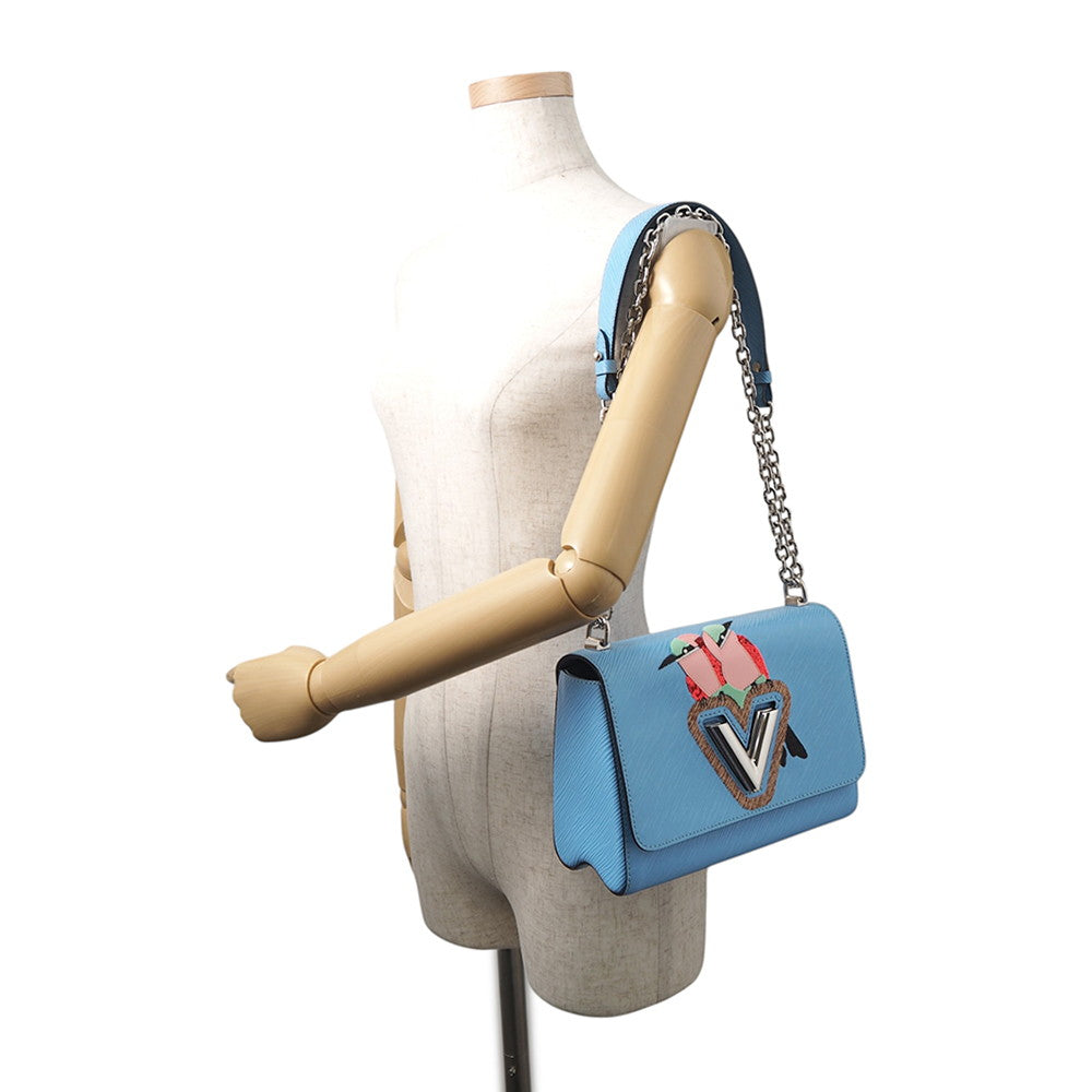 LOUIS VUITTON Twist Light Blue/MulticolorM41866 Epi Leather Size MM