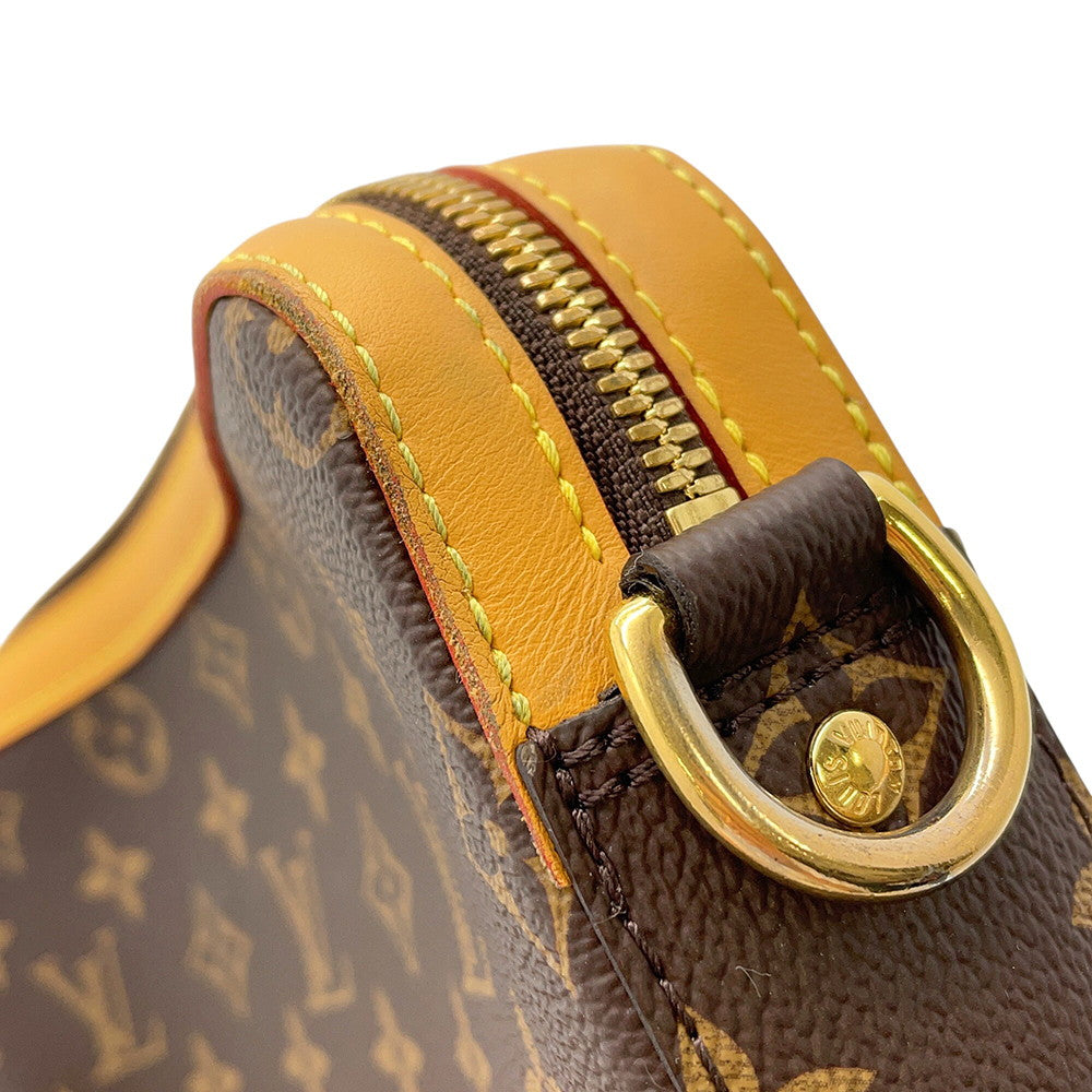 LOUIS VUITTON Trio Messenger BrownM45965 Monogram Stripe LV Squared
