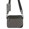 LOUIS VUITTON Trio Messenger NoirM69443 Monogram Eclipse Monogram Eclipse Reverse