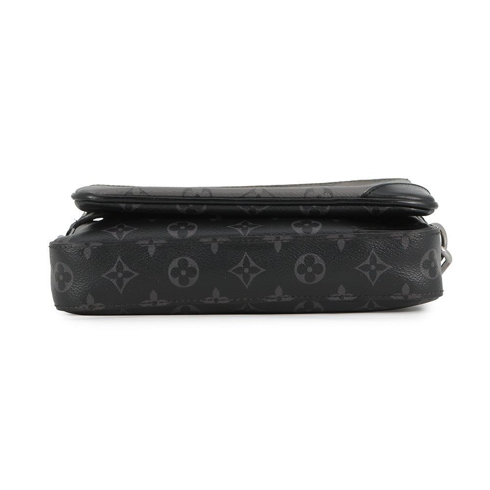 LOUIS VUITTON Trio Messenger NoirM69443 Monogram Eclipse Monogram Eclipse Reverse