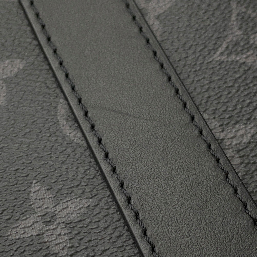 LOUIS VUITTON Sac Plat NoirM46098 Monogram Eclipse