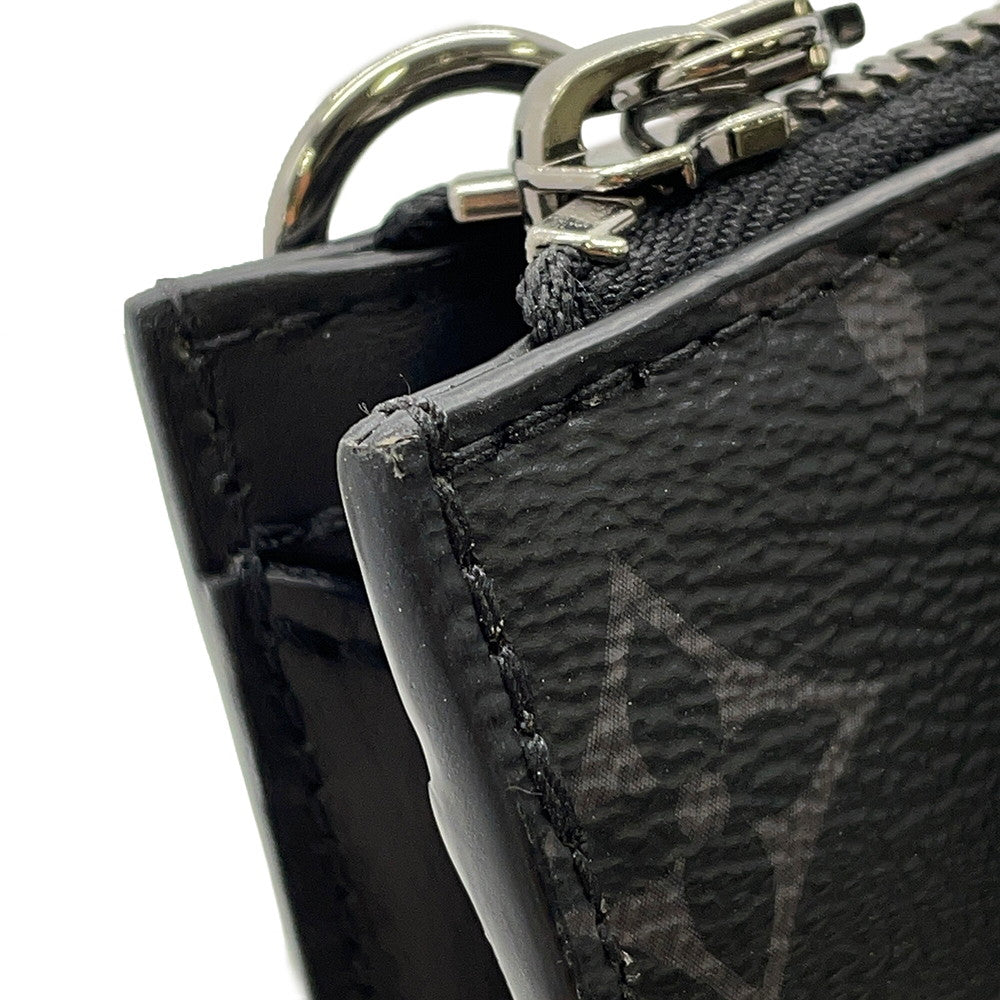 LOUIS VUITTON Sac Plat NoirM46098 Monogram Eclipse