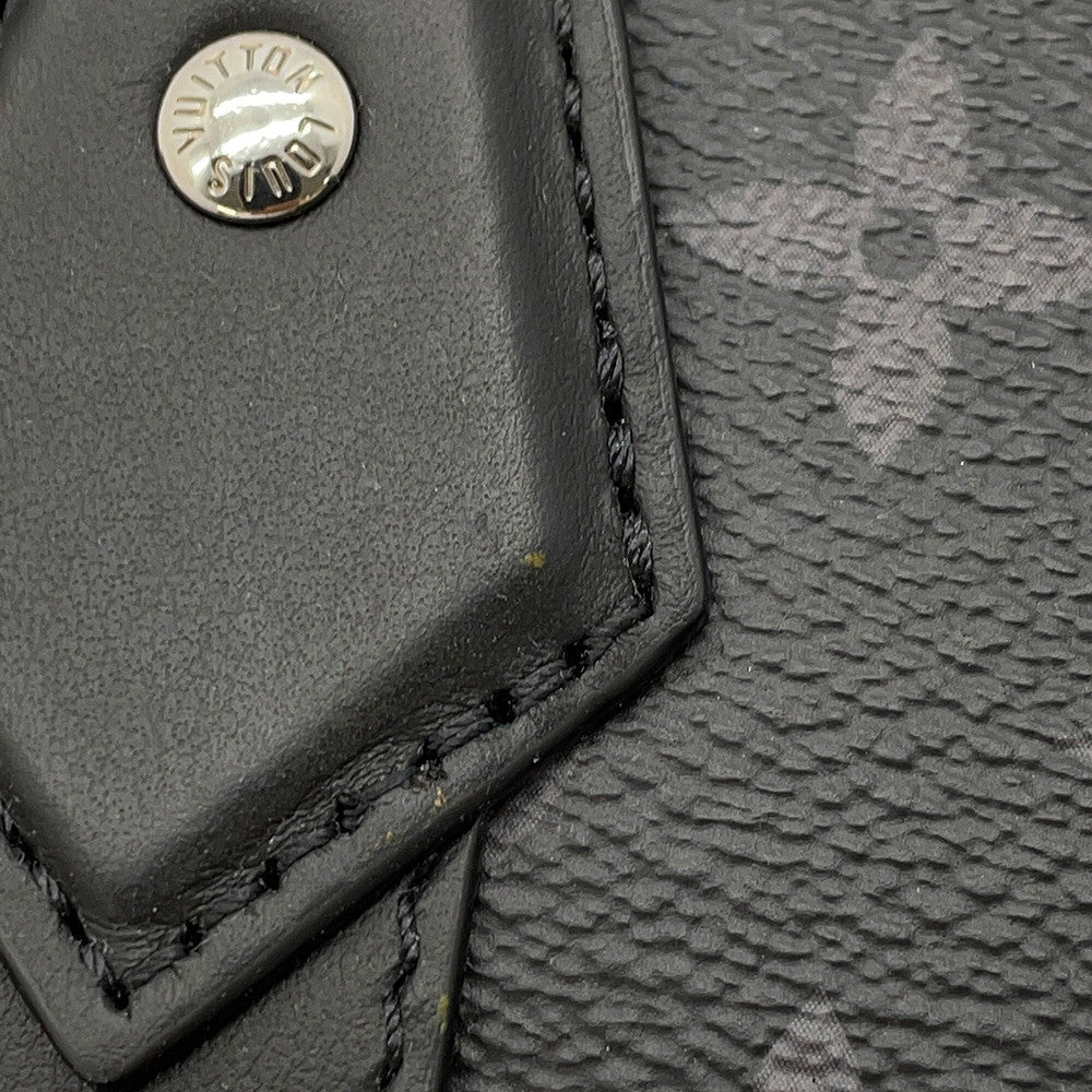 LOUIS VUITTON Sac Plat NoirM46098 Monogram Eclipse