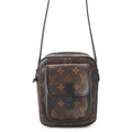 LOUIS VUITTON Christopher wearable wallet NoirM69404 Monogram Macassar Canvas