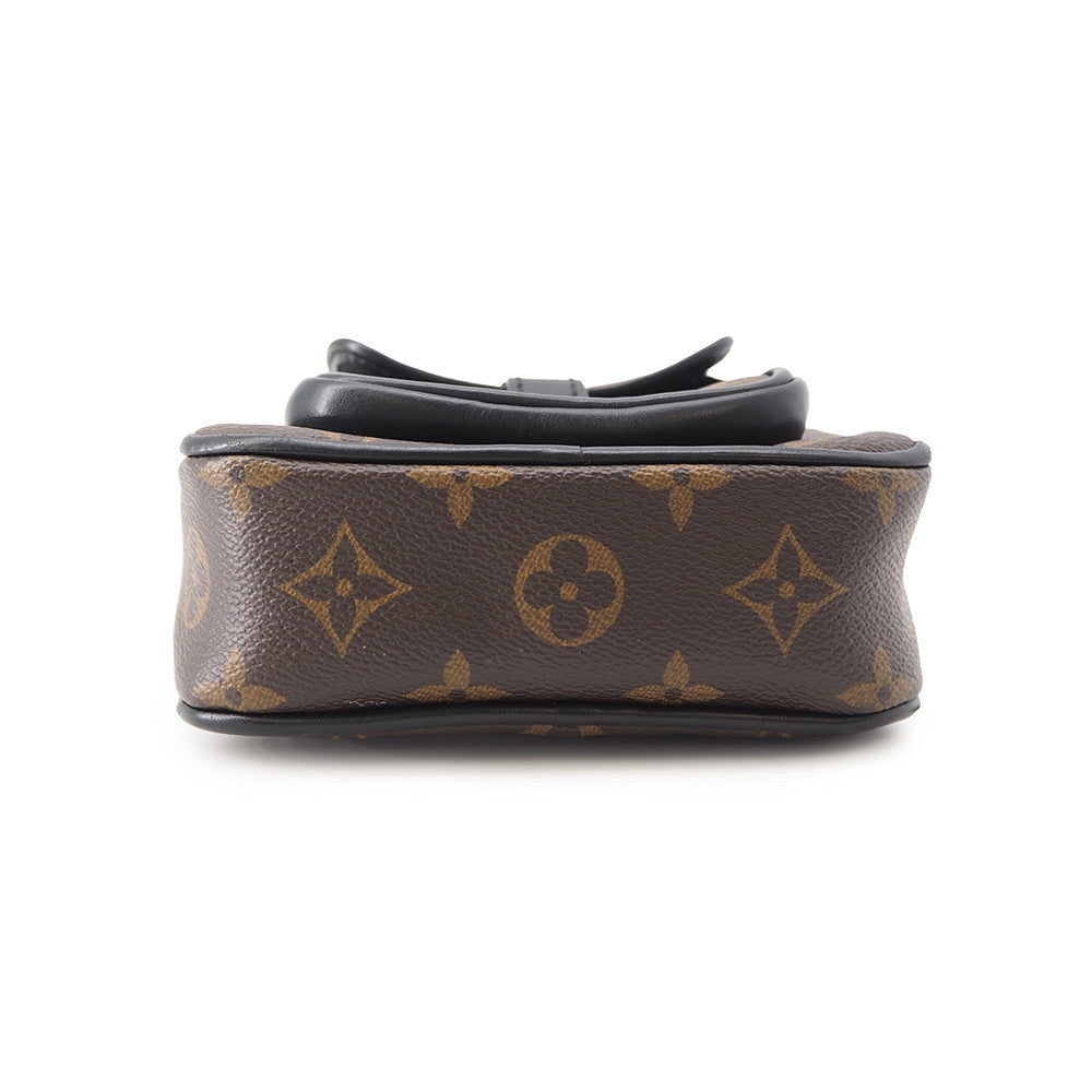 LOUIS VUITTON Christopher wearable wallet NoirM69404 Monogram Macassar Canvas