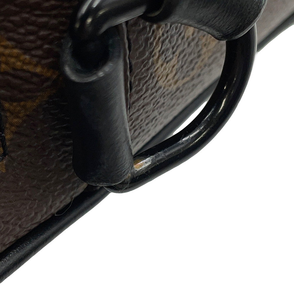 LOUIS VUITTON Christopher wearable wallet NoirM69404 Monogram Macassar Canvas