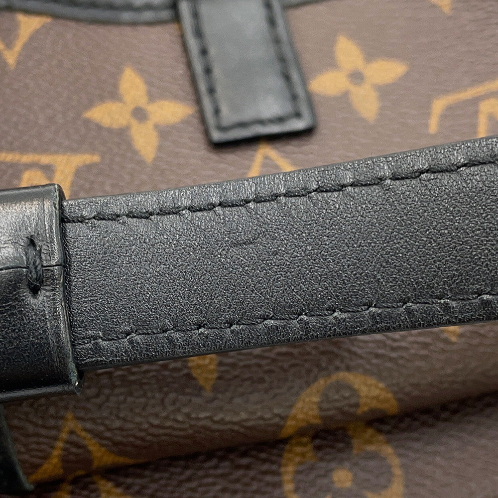 LOUIS VUITTON Christopher wearable wallet NoirM69404 Monogram Macassar Canvas