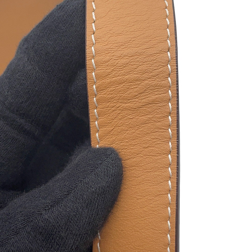 BALENCIAGA Belhara Brown/Natural419993 9260 Leather Canvas