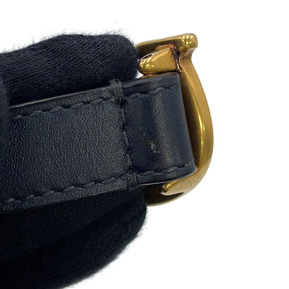 Dior Oblique Saddlebag Navy/BeigeM0447CTZQ_M928 Canvas Leather Size Mini
