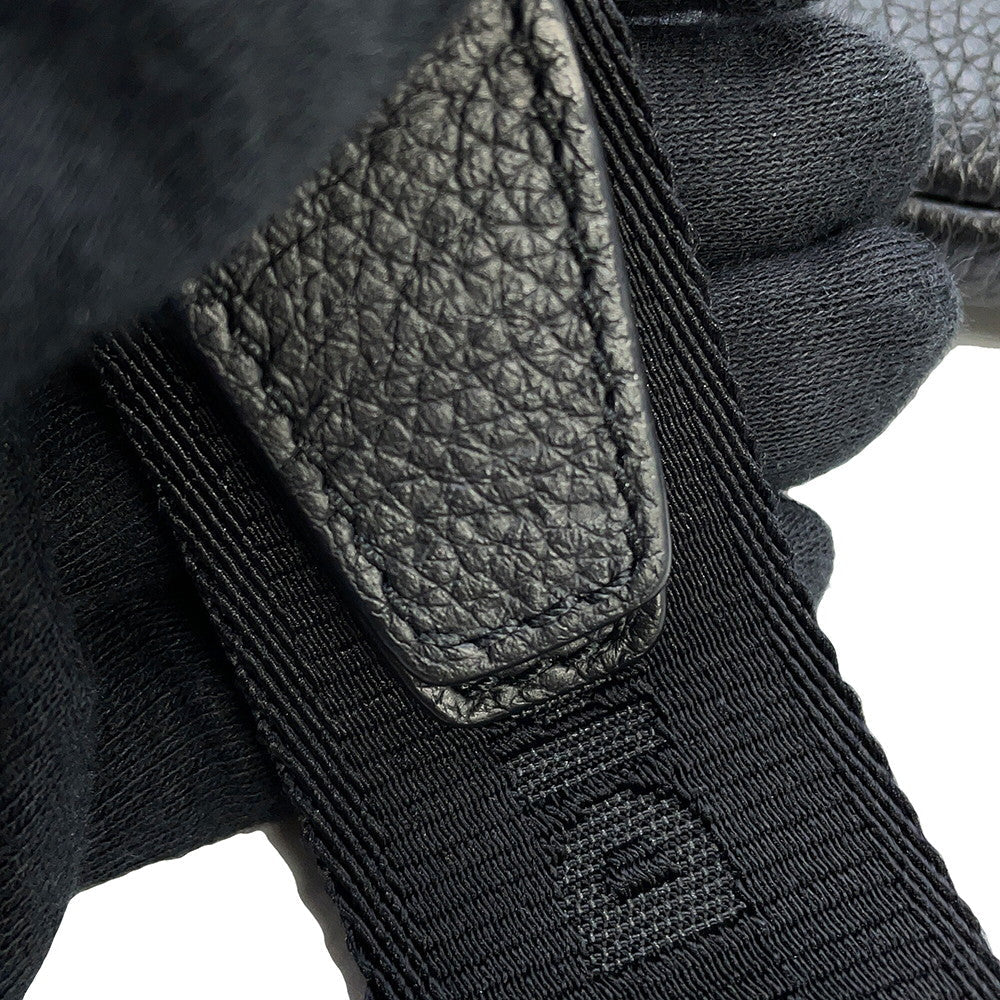 Dior Saddle Crossbody Bag Black Leather
