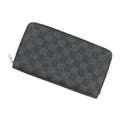 LOUIS VUITTON Zippy Organizer NM NoirN60111 Damier Graphite