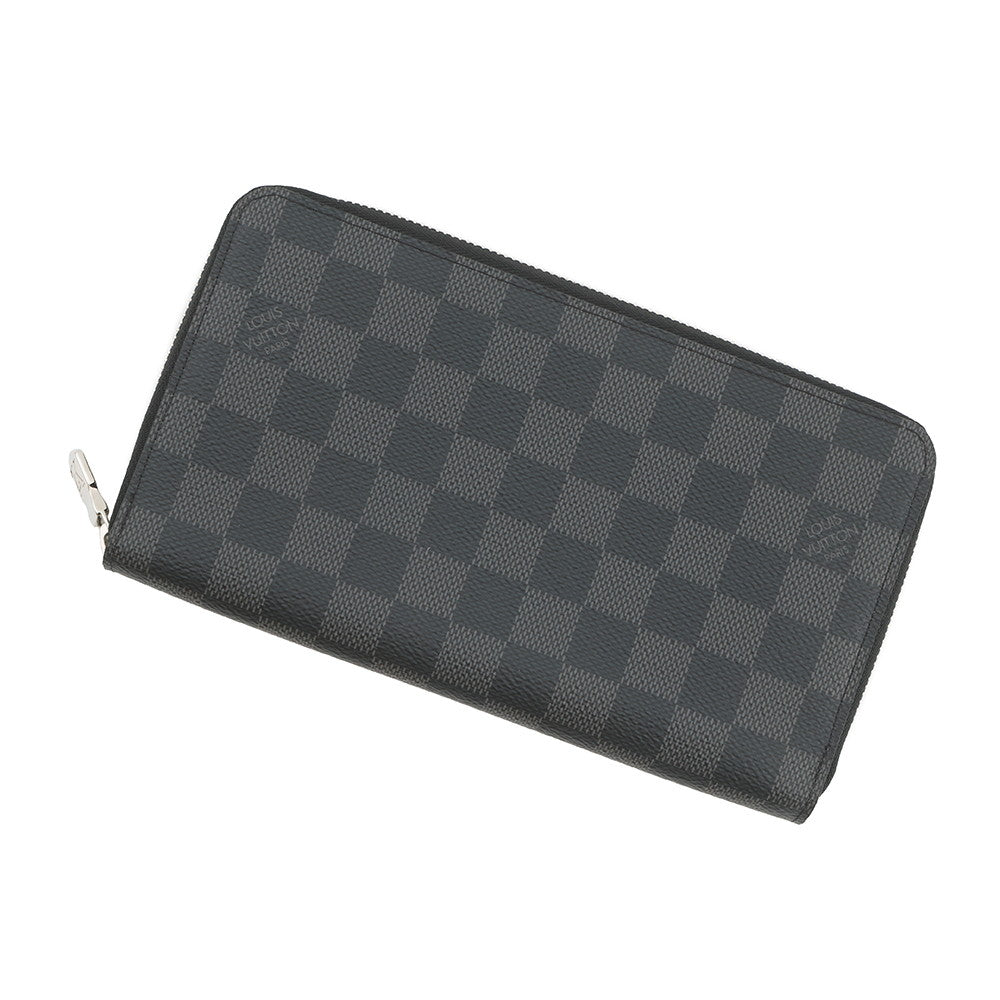 LOUIS VUITTON Zippy Organizer NM NoirN60111 Damier Graphite