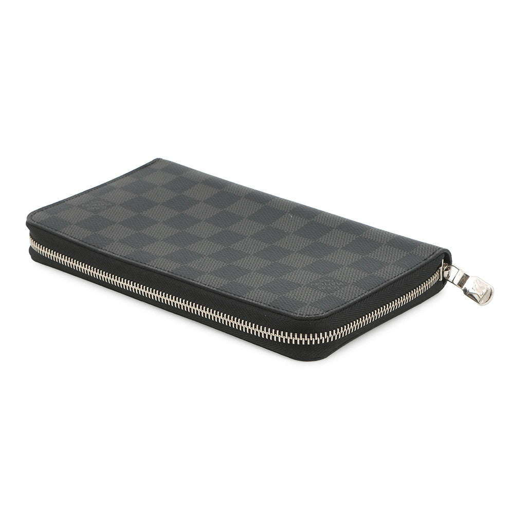 LOUIS VUITTON Zippy Organizer NM NoirN60111 Damier Graphite
