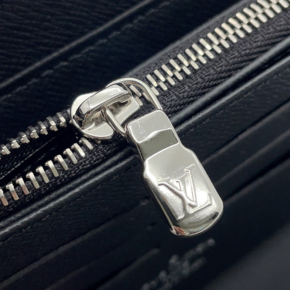 LOUIS VUITTON Zippy Organizer NM NoirN60111 Damier Graphite