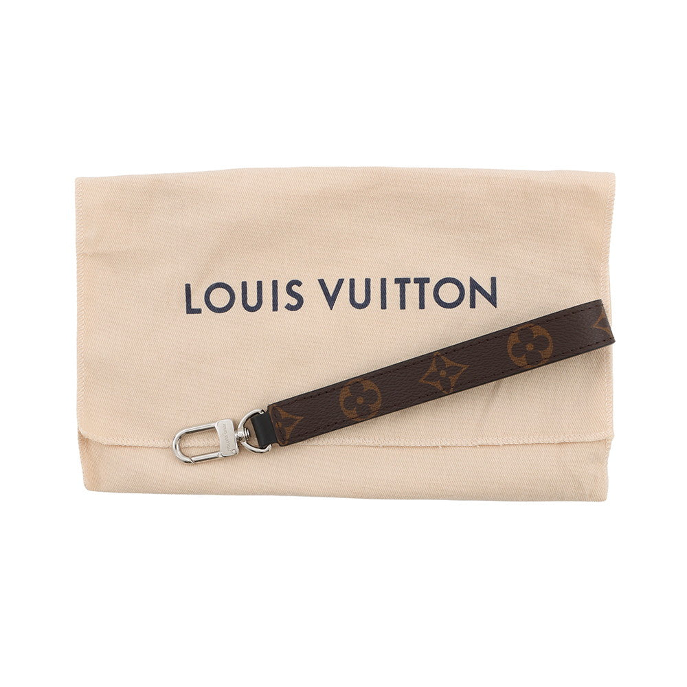 LOUIS VUITTON Zippy Dragonne NoirM69407 Monogram Macassar Canvas