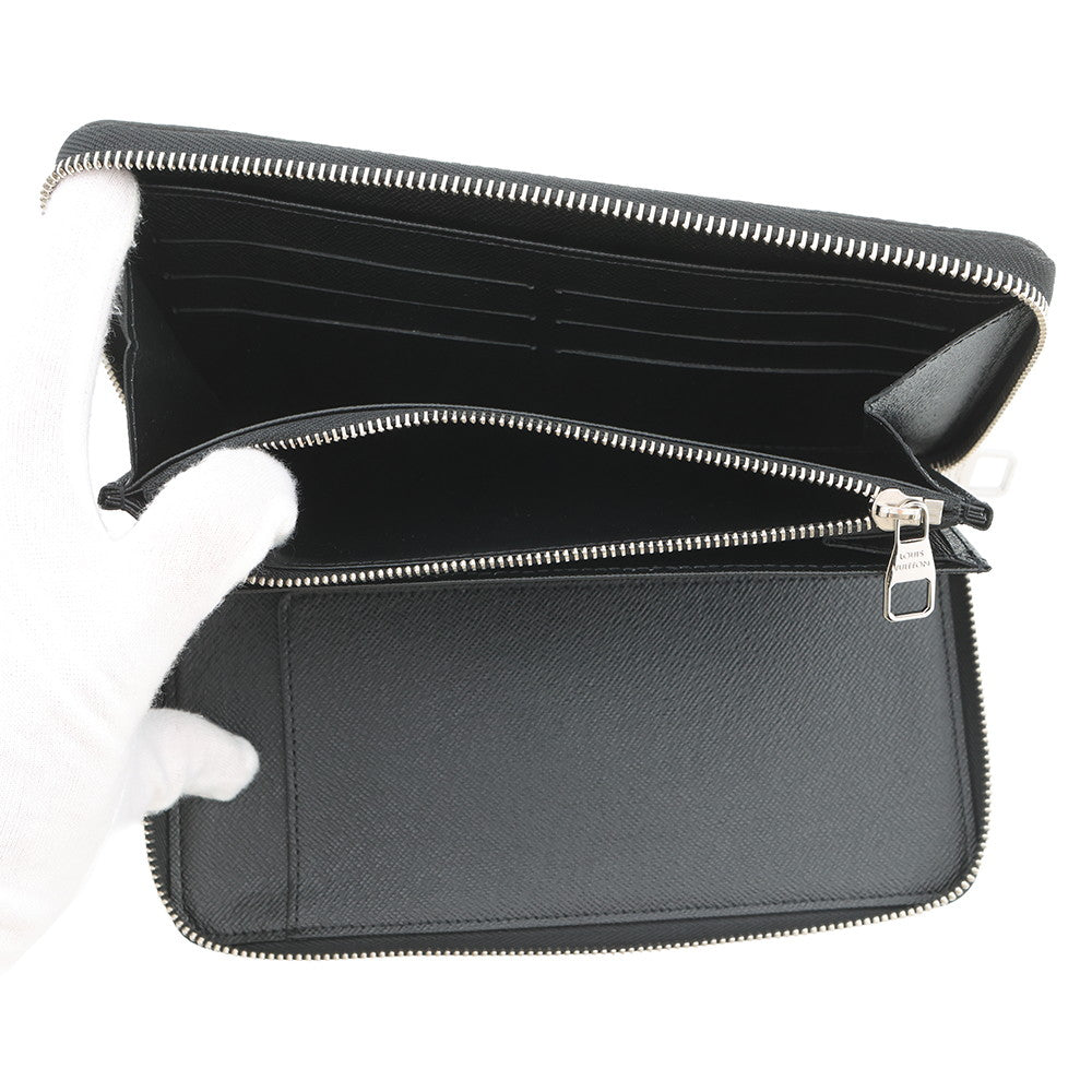 LOUIS VUITTON Zippy Organizer NoirN63077 Damier Graphite