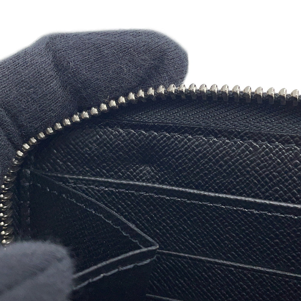 LOUIS VUITTON Zippy Organizer NoirN63077 Damier Graphite
