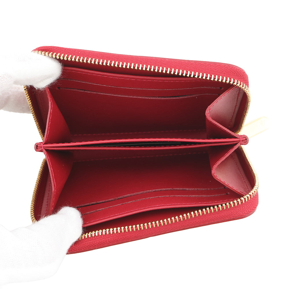 LOUIS VUITTON Zippy Coin Purse Pomme DamourM93608 Monogram Vernis Leather
