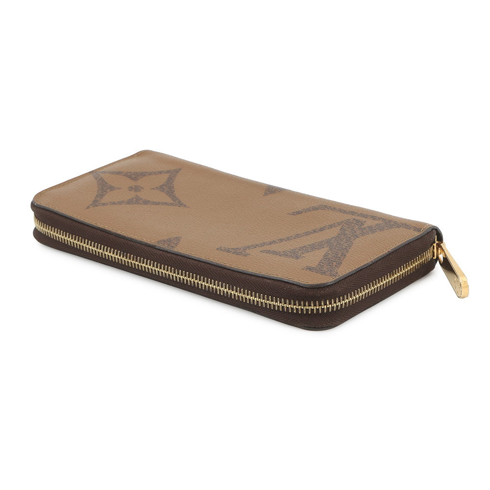 LOUIS VUITTON Zippy Wallet NoirM69353 Monogram / Giant / Monogram Reverse Canvas