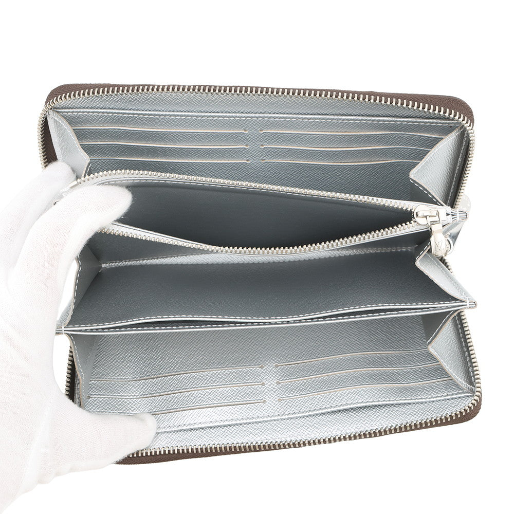LOUIS VUITTON Zippy Wallet_Japan Limited Edition SilverM27029 Monogram