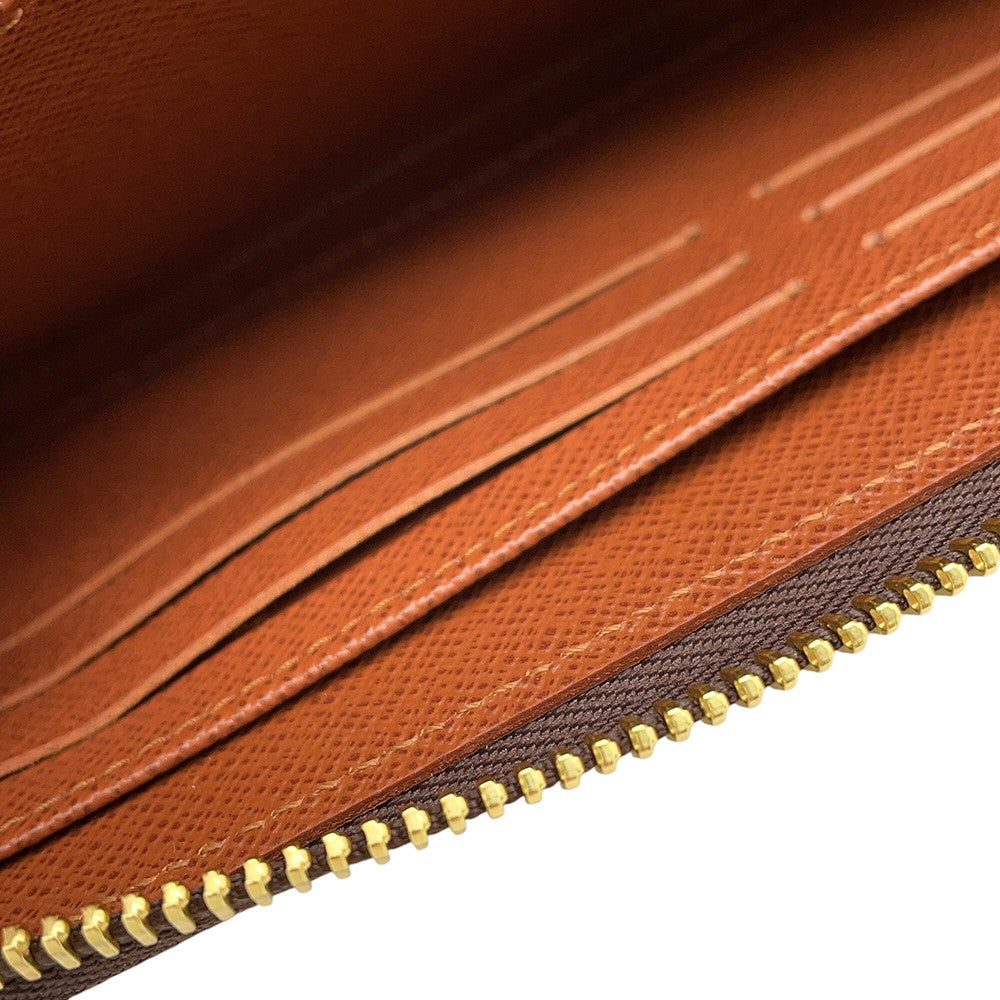 LOUIS VUITTON Zippy Wallet BrownM42616 Monogram