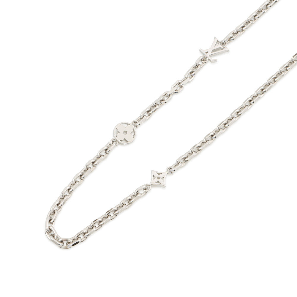 LOUIS VUITTON Chain・LV Yours Necklace PalladiumM02739 Metal