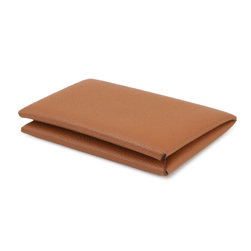 HERMES Calvi Gold Epsom