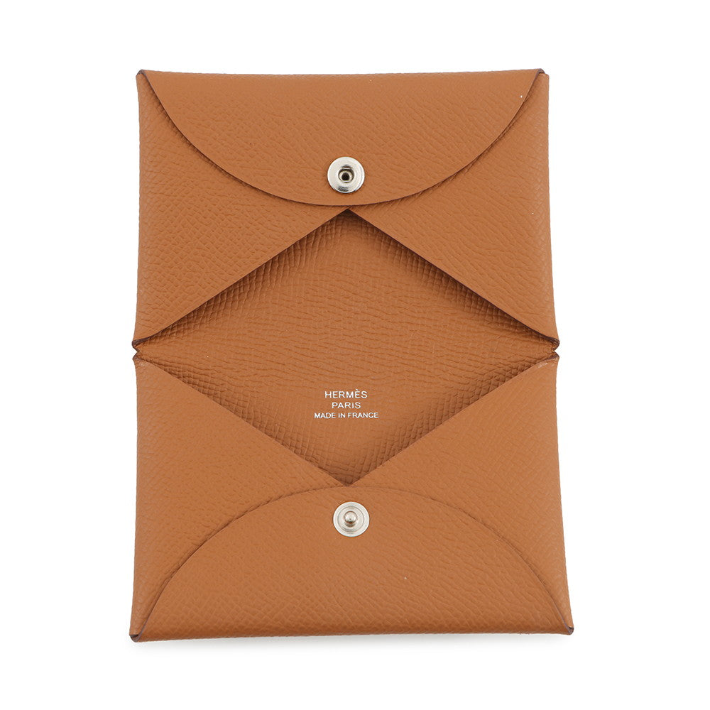 HERMES Calvi Gold Epsom