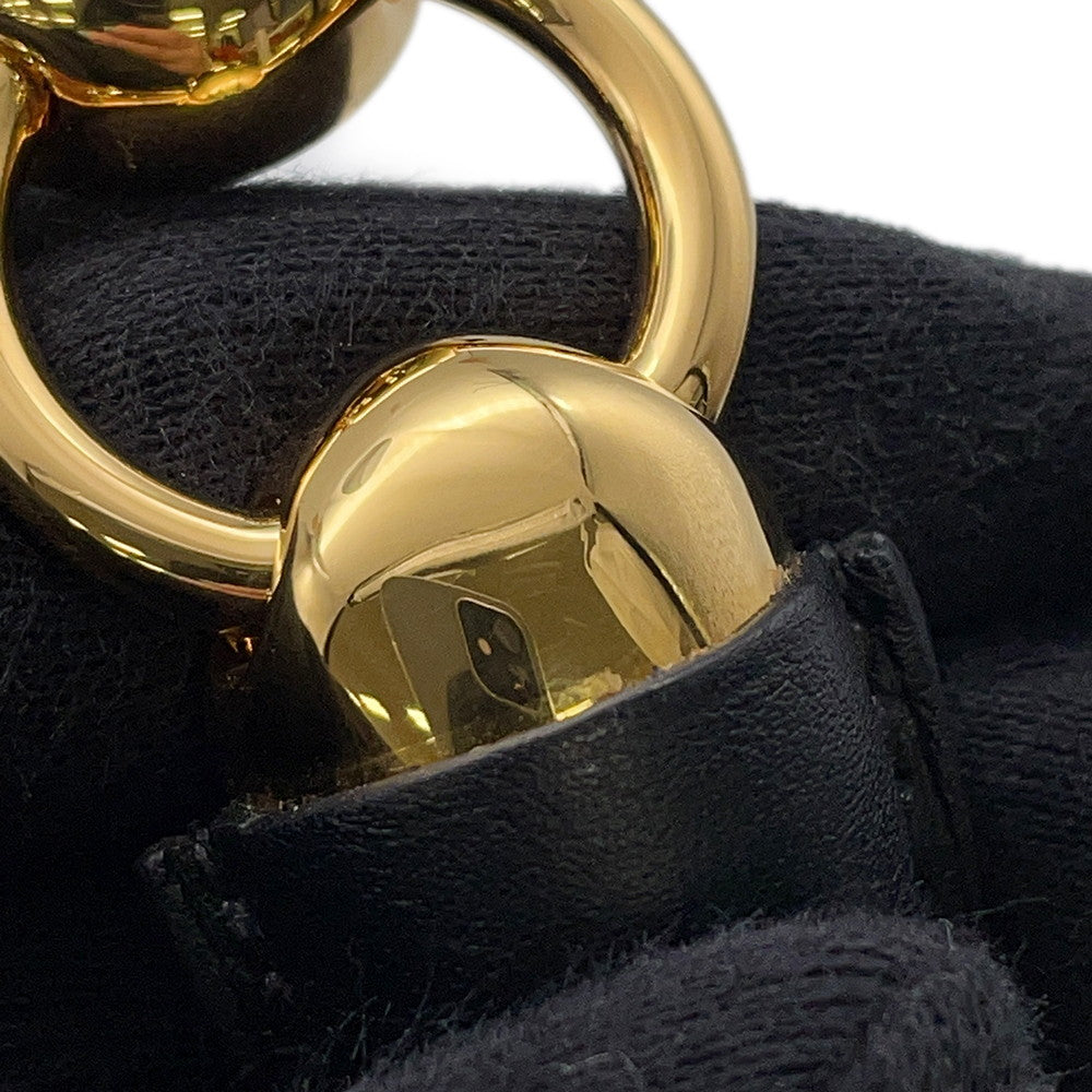HERMES Epure Eskettle Bracelet Black Swift Leather
