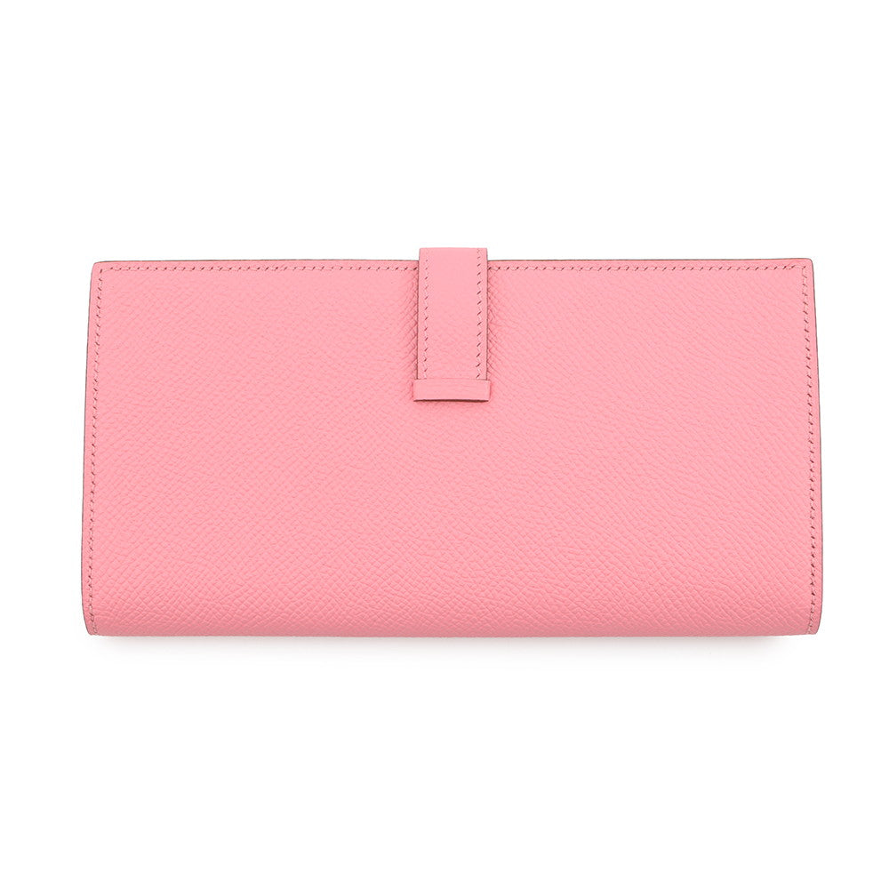 HERMES Beansufla Rose Confetti Epsom